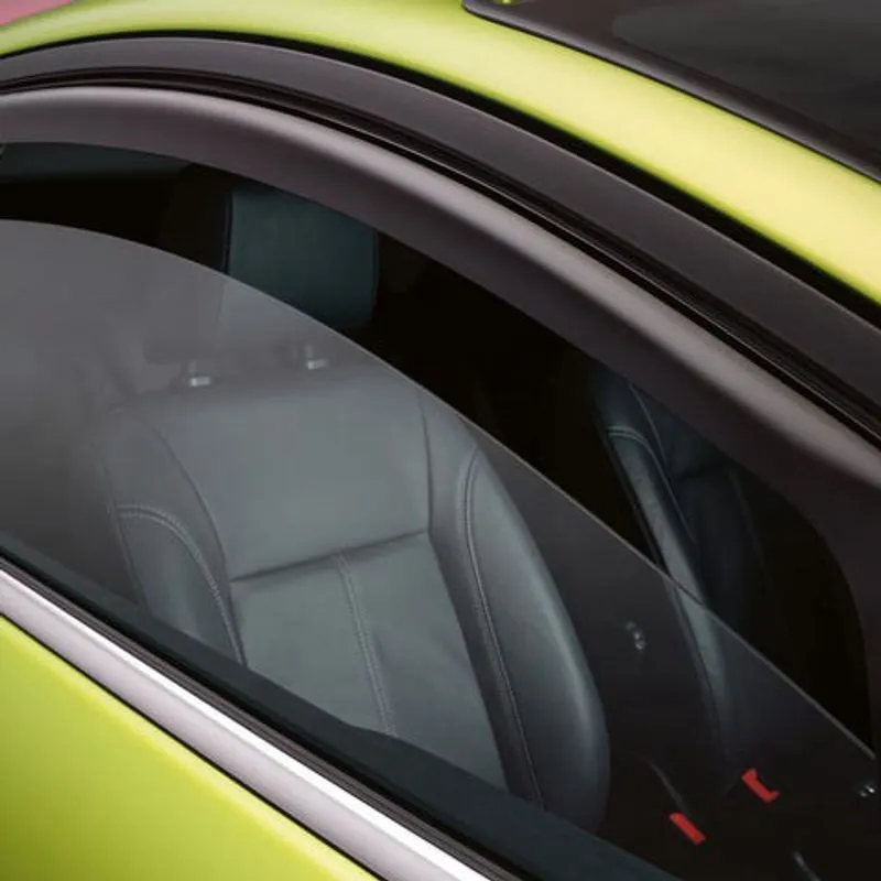 CLIMAIR DÉFLECTEURS D’AIR POUR VITRES LATÉRALES AVANT NOIR FORD