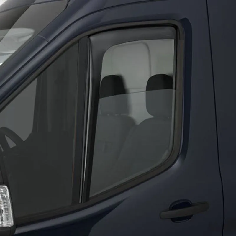 CLIMAIR DÉFLECTEURS D’AIR POUR VITRES LATÉRALES AVANT NOIR FORD
