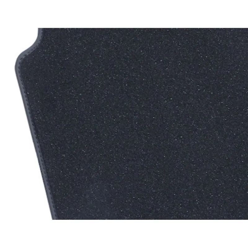 TAPIS DE SOL EN VELOURS ARRIÈRE, NOIR AVEC DOUBLE SURPIQÛRE POUR B-MAX FORD