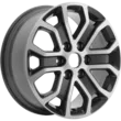 JANTE EN ALLIAGE 18" MODÈLE À 6 BRANCHES EN Y, MEDIUM BOLDER GREY FORD