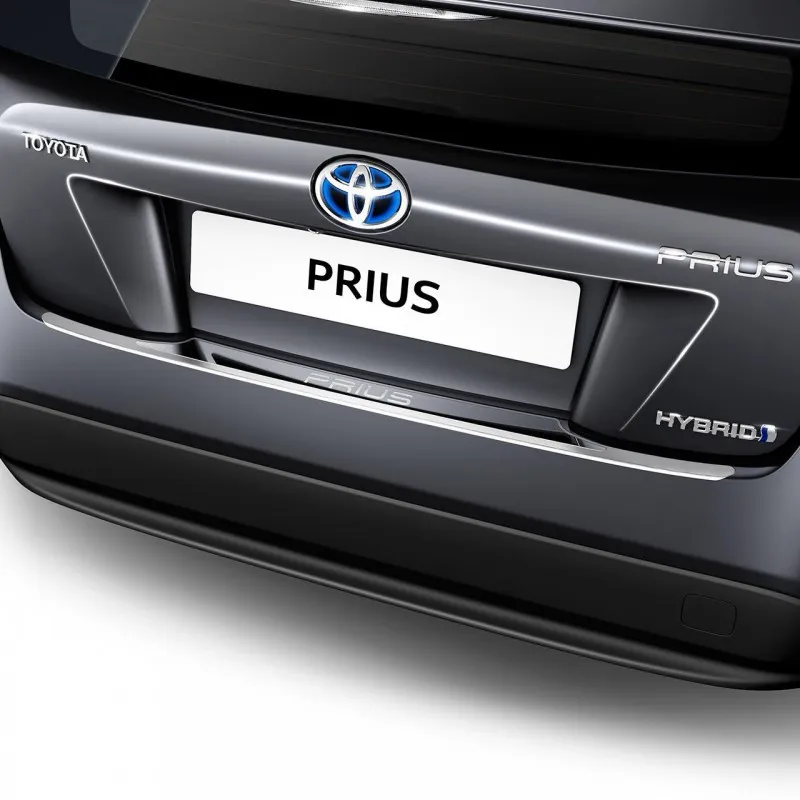 PROTECTION DE SEUIL DE COFFRE EN ALUMINIUM BROSSÉ - PRIUS 2016 TOYOTA