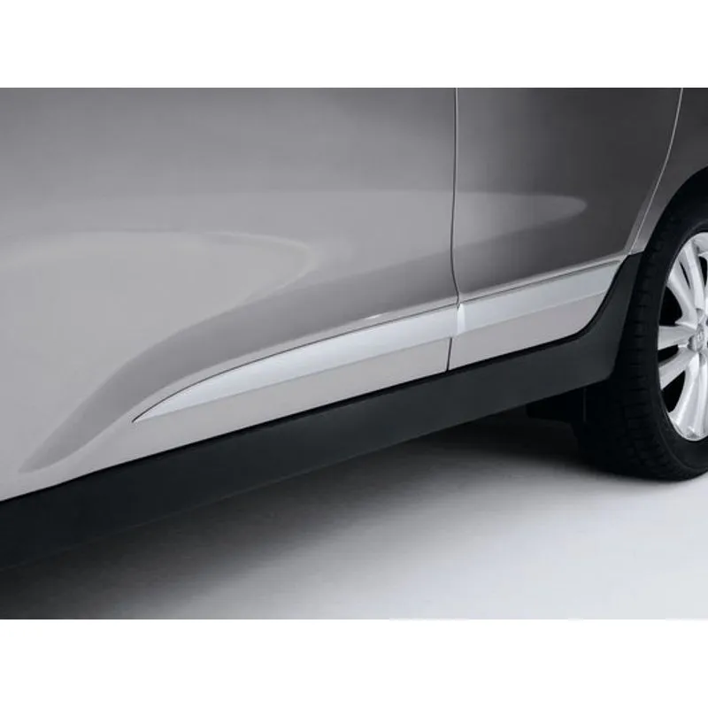 LIGNES D'HABILLAGE LATÉRALES OPTIQUE ALUMINIUM BROSSÉ HYUNDAI