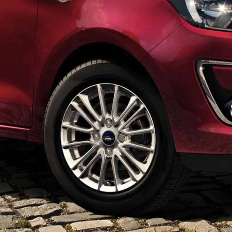 KA+ JANTE EN ALLIAGE 15 MODÈLE 8 X 2 BRANCHES SPARKLE SILVER 2018 FORD