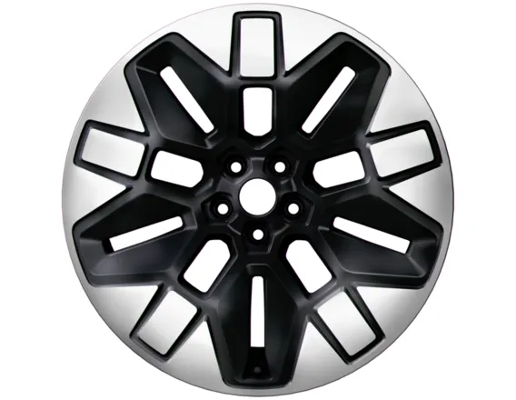 JANTE EN ALLIAGE 21" ARRIÈRE, MODÈLE À 5 X 2 BRANCHES, ASPHALT MATT ET BRIGHT MACHINED FORD