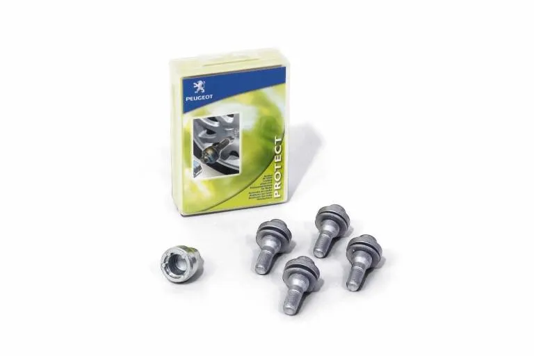 VIS ANTIVOL DE JANTES ALLIAGE POUR VIS DE 17 MM/PLATS PEUGEOT