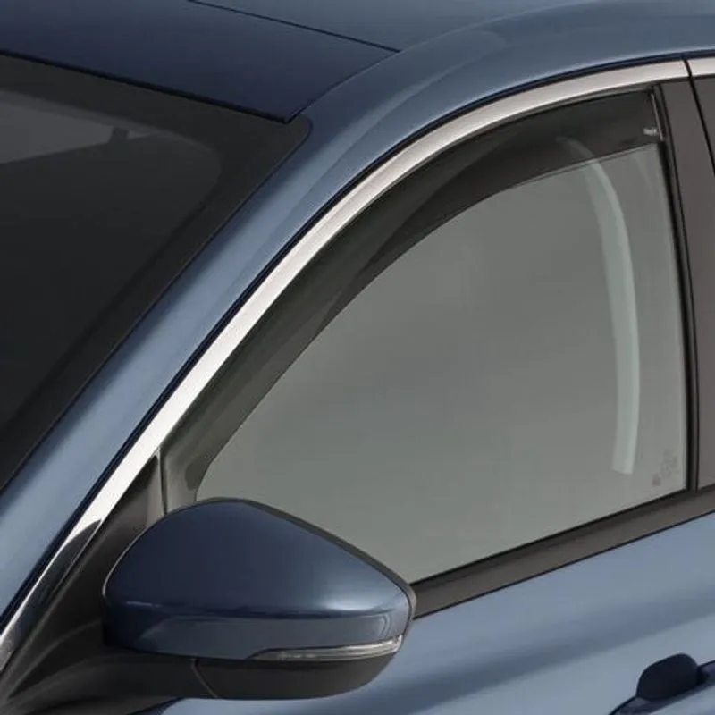 CLIMAIR DÉFLECTEURS D’AIR POUR VITRES DE PORTES AVANT NOIR FORD