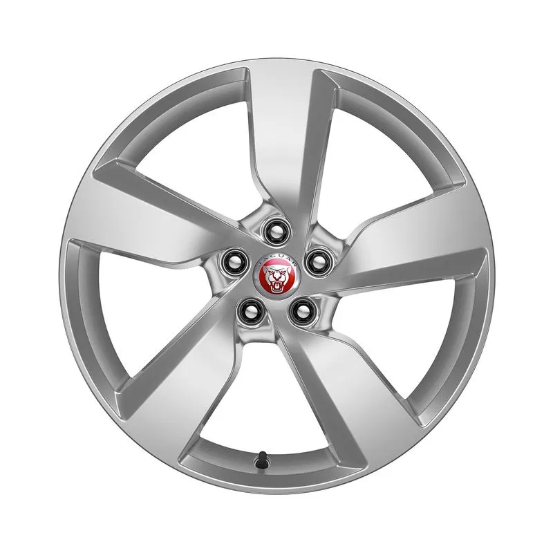 JANTES EN ALLIAGE 19 POUCES À 5 BRANCHES « STYLE 5049 » - FINITION GLOSS SPARKLE SILVER JAGUAR