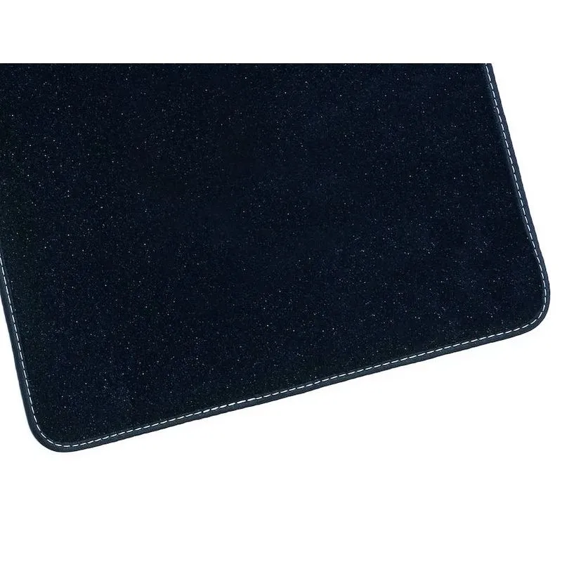 KA TAPIS DE SOL EN VELOURS ARRIÈRE NOIR AVEC DOUBLE SURPIQÛRE ARGENT 2008-2016 FORD