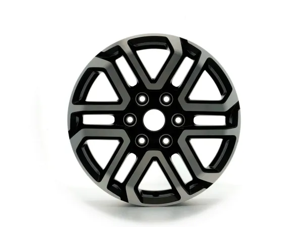JANTE EN ALLIAGE 18" MODÈLE À 6 X 2 BRANCHES, ASPHALT MATT BLACK FORD
