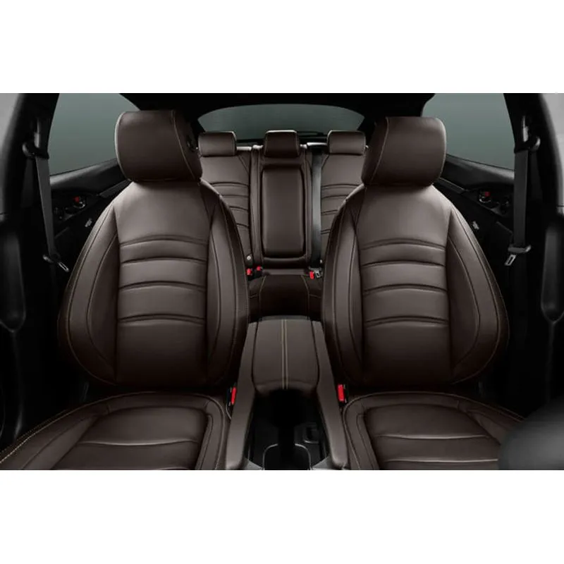 GARNITURES EN CUIR BRUN MOKKA HONDA