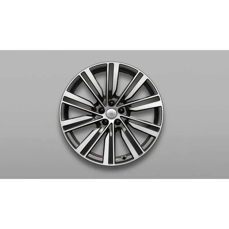 JANTES 22 À 10 BRANCHES “STYLE 1073 FINITION DIAMOND TURNED LAND ROVER