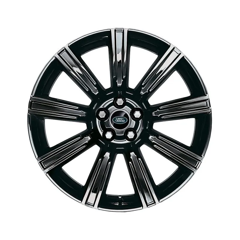JANTE EN ALLIAGE 20 À 9 BRANCHES - STYLE 9001 FORGÉE FINITION GLOSS BLACK LAND ROVER