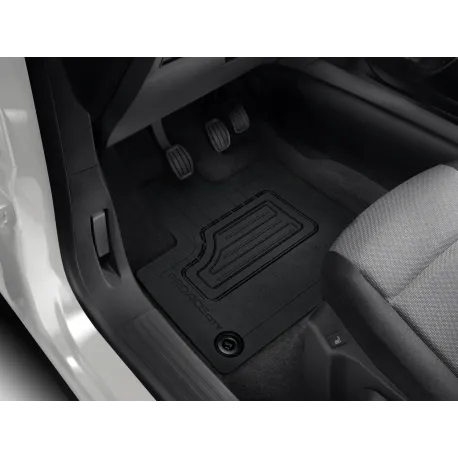 TAPIS DE SOL AVANT - CAOUTCHOUC TOYOTA