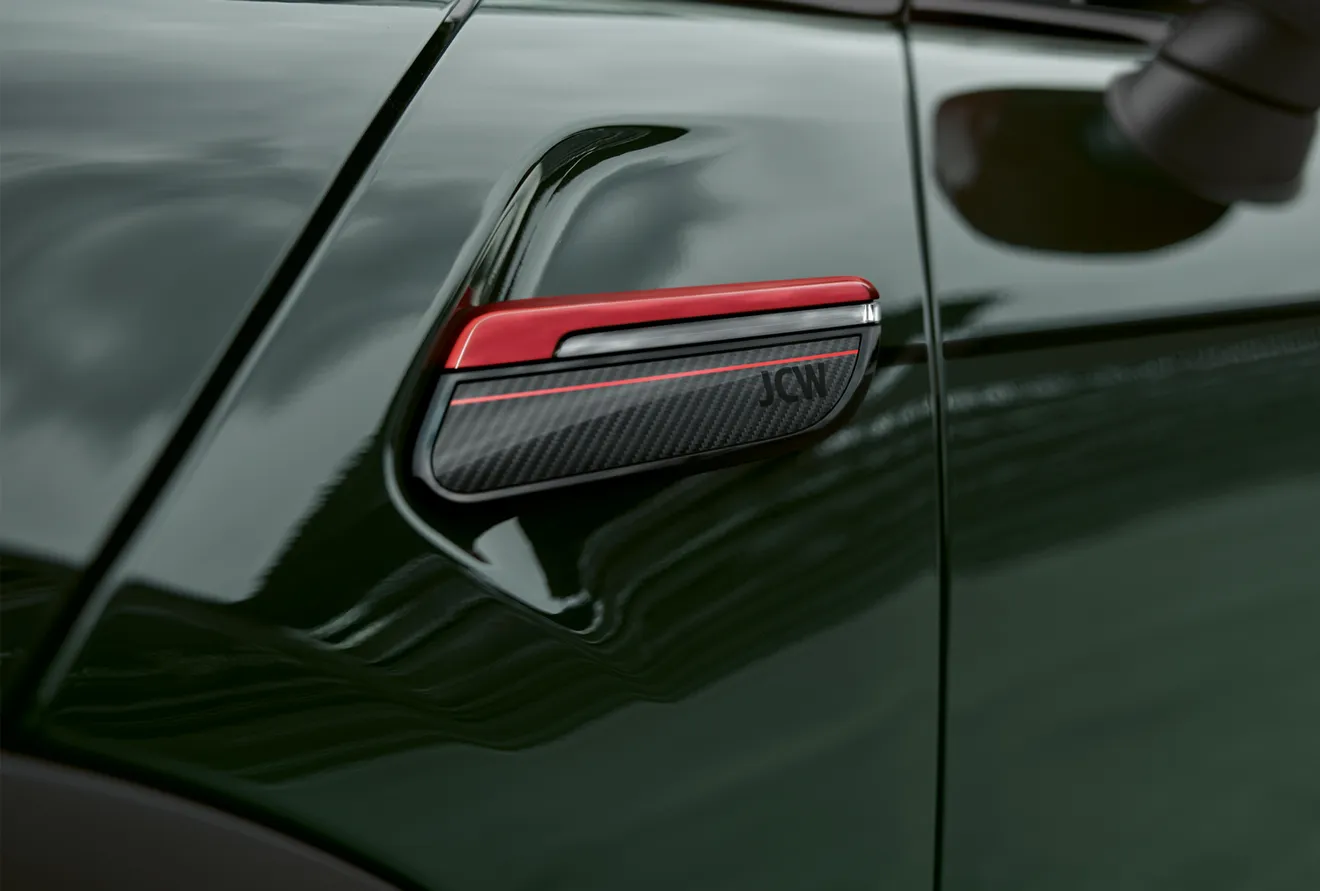 NOUVELLE PAIRE D'OUÏES LATÉRALE JCW CARBONE. MINI