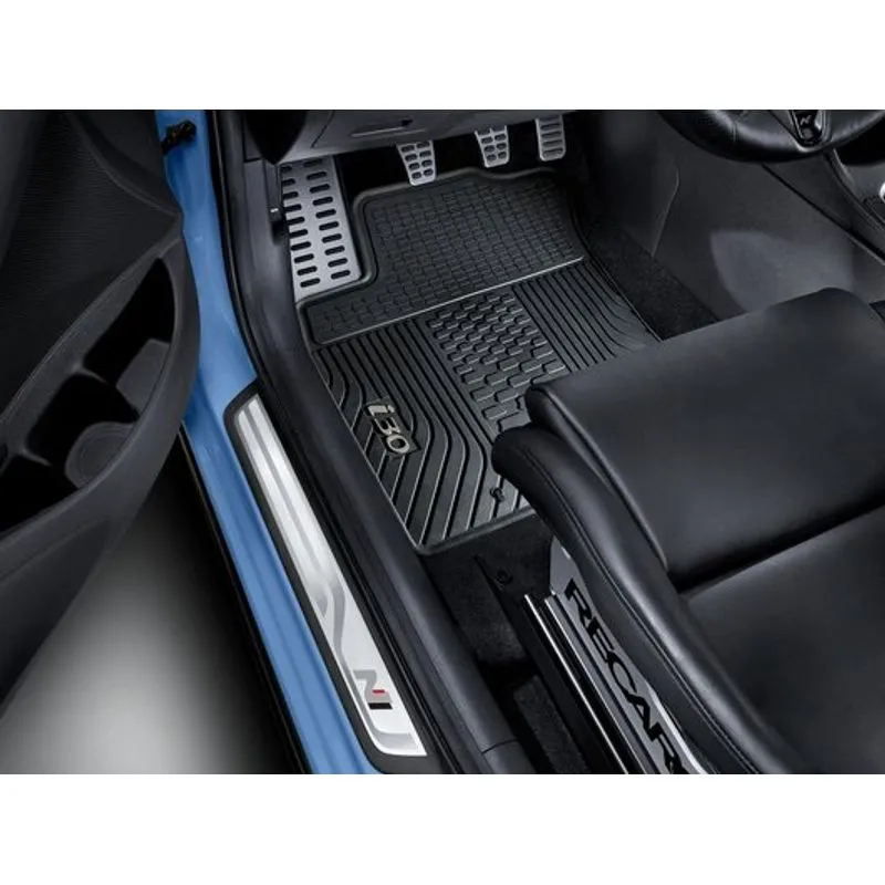 TAPIS CAOUTCHOUC AV / AR POUR I30 HYUNDAI