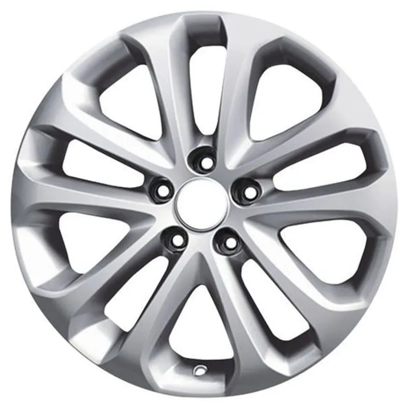 FOCUS JANTE EN ALLIAGE 17 MODÈLE 5 X 2 BRANCHES ARGENT 2008-2010 FORD