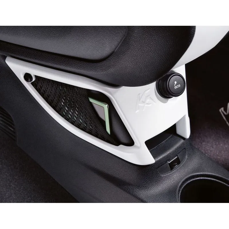KA FILET DE RANGEMENT DE CONSOLE CENTRALE BLANC PERLE 2008-2016 FORD