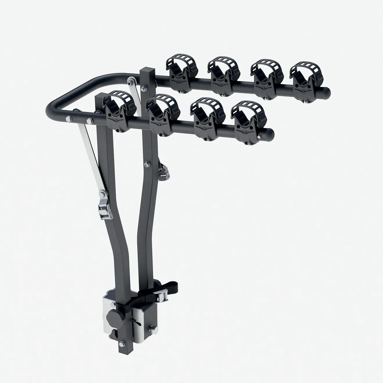 PORTE-VÉLOS SUR ATTELAGE POUR 4 VÉLOS SUSPENDUS RENAULT