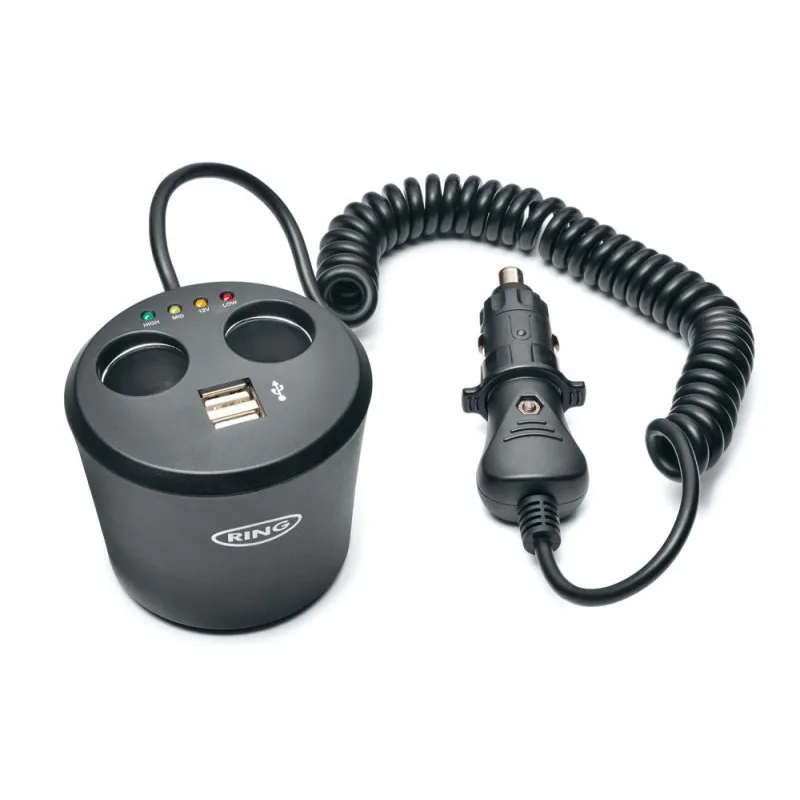 MULTIPRISES ALLUME CIGARE + USB DS