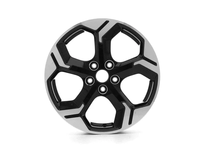 JANTE EN ALLIAGE 17" MODÈLE À 5 BRANCHES, ABSOLUTE BLACK MACHINED FORD