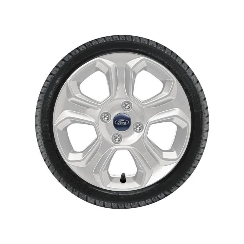 ECOSPORT ROUE COMPLÈTE HIVER ALLIAGE 16 MODÈLE À 5 BRANCHES ARGENT 2017 FORD