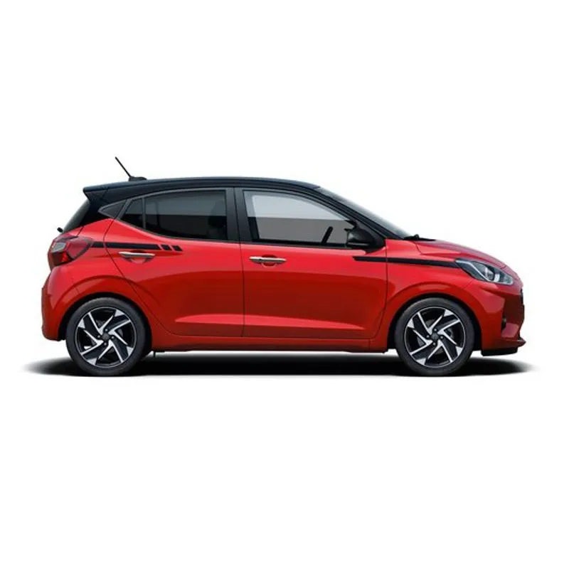 DÉCALCOMANIES BANDES DE VITESSE NOIR MAT HYUNDAI