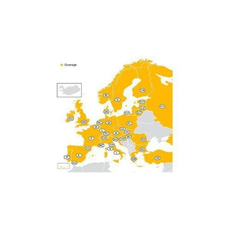 CARTE DE NAVIGATION POUR DVD800 VÉHICULES AM 11 EUROPE 2017/2018 OPEL