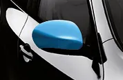 COQUES DE RÉTROVISEURS BLEU ELECTRIQUE (JEU DE 2) NISSAN