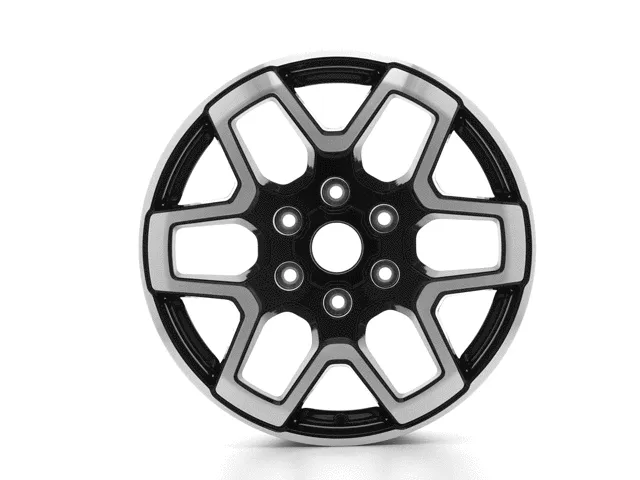 JANTE EN ALLIAGE 18" MODÈLE À 6 X 2 BRANCHES, BLACK MACHINED FORD