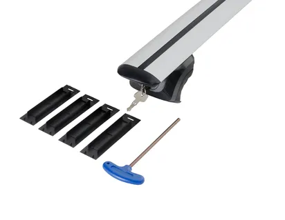BARRES TRANSVERSALES ARGENT, POUR CACHE-BAGAGE RIGIDE, ALUMINIUM FORD