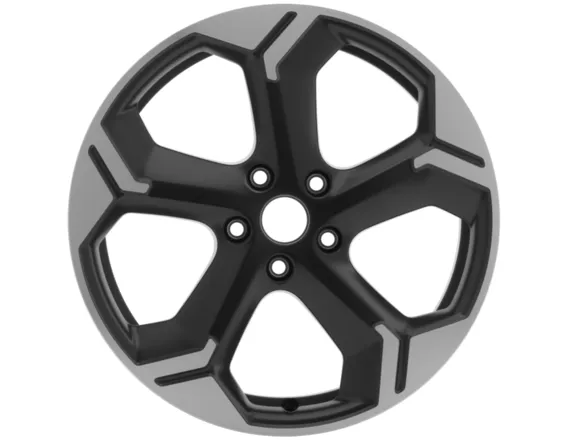 JANTE EN ALLIAGE 18" MODÈLE 5 BRANCHES EN Y, MATTE BLACK FORD