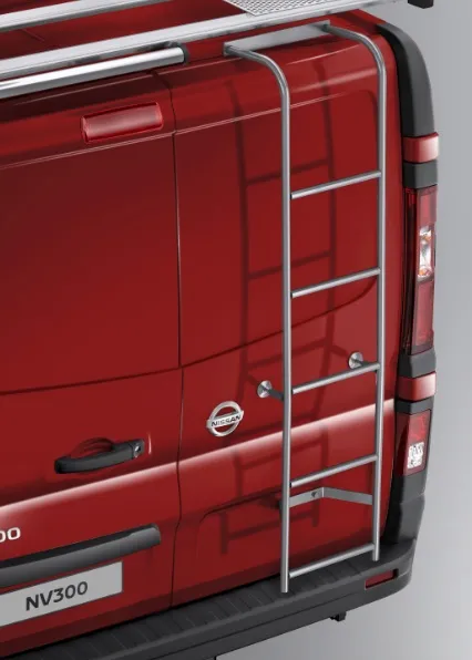 ECHELLE EN ACIER GALVANISÉ GRIS POUR PORTES BATTANTES (L1H1 & L2H1) NISSAN