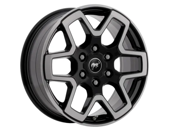 JANTE EN ALLIAGE 18" MODÈLE À 6 X 2 BRANCHES, BLACK MACHINED FORD