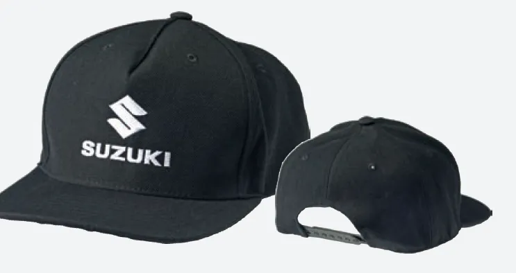 CASQUETTE NOIR  SUZUKI