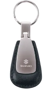 PORTE-CLÉ CUIR NOIR  SUZUKI