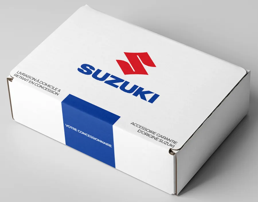 CARENAGE CENTRAL ARRIERE BLANC SUZUKI MOTO