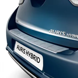 Protection de seuil de coffre en aluminium brossé - Auris 2015