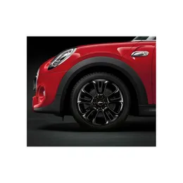 17" JCW RAYONS DOUBLES 510, NOIRES