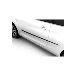 Baguettes de protection latérales en acier pour Citroen C5 Aircross SUV (5  portes) - (2017-2022) - Croni - V - noir (peau d'orange) V - noir (peau  d'orange)