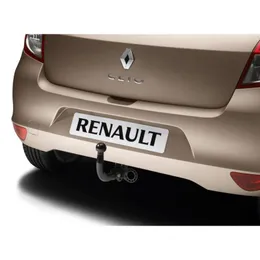 ACCESSOIRES ORIGINE RENAULT - cabochon Renault noir et alu brossé
