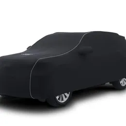 Explorer Housse de protection premium noir avec liserets blancs et logo Ford blanc 2019