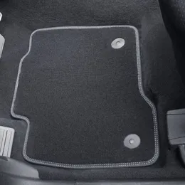 S-MAX Tapis de sol velours Premium avant et arrière noirs 2015