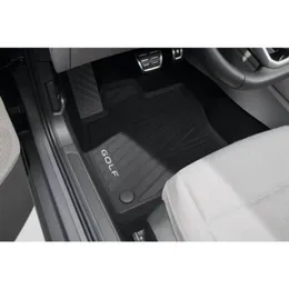 Caoutchouc Tapis coffre Noir pour VW GOLF 8 Mild Hybrid 19+ Sans