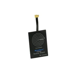 ACV* Récepteur de recharge Qi INBAY noir pour iPhone® 5/5S/5C/6/6+/7/7+