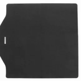 Tapis de coffre reversible noir avec logo Vignale