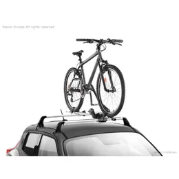 Porte-vélo haut de gamme en aluminium (1 vélo)