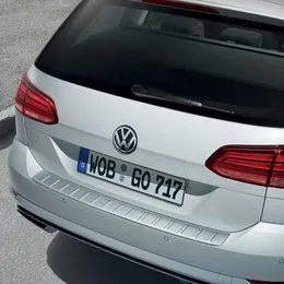 Protection seuil de coffre Volkswagen Golf VII (5G) - noir