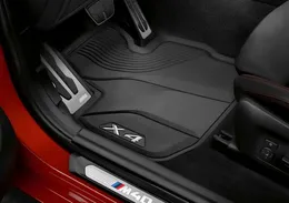 Tapis de sol tous temps arrière pour BMW X4 (G02)
