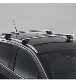 Barres de toit pour véhicule avec barres longitudinales