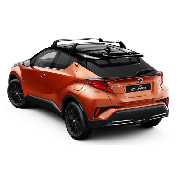 Pack Coffre de toit + barres alu pour Toyota C-HR A partir de 2016